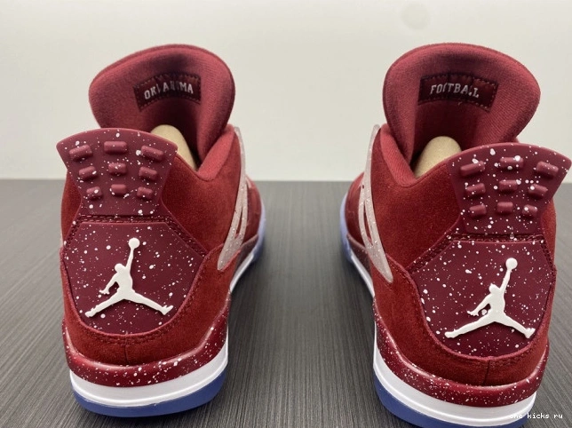 Rep Onekick 4 Oklahoma PE Jordan AJ4-904282 Sooners Retro 0610